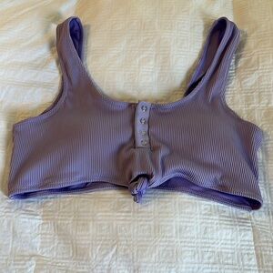 Pink Lily swim top NEW